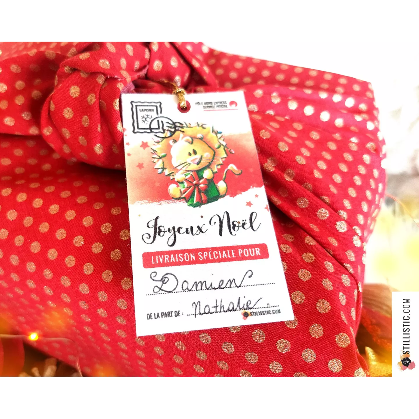 Etiquettes cadeaux animaux de Noël à planter (éco-responsable)