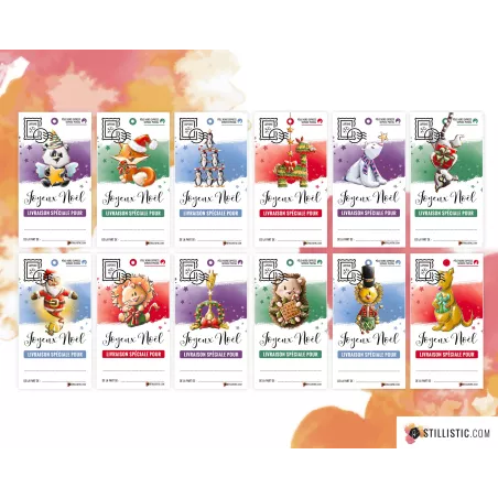 Etiquettes cadeaux de Noël à télécharger et imprimer