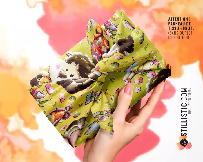 Coupon Furoshiki Agneau Pâques