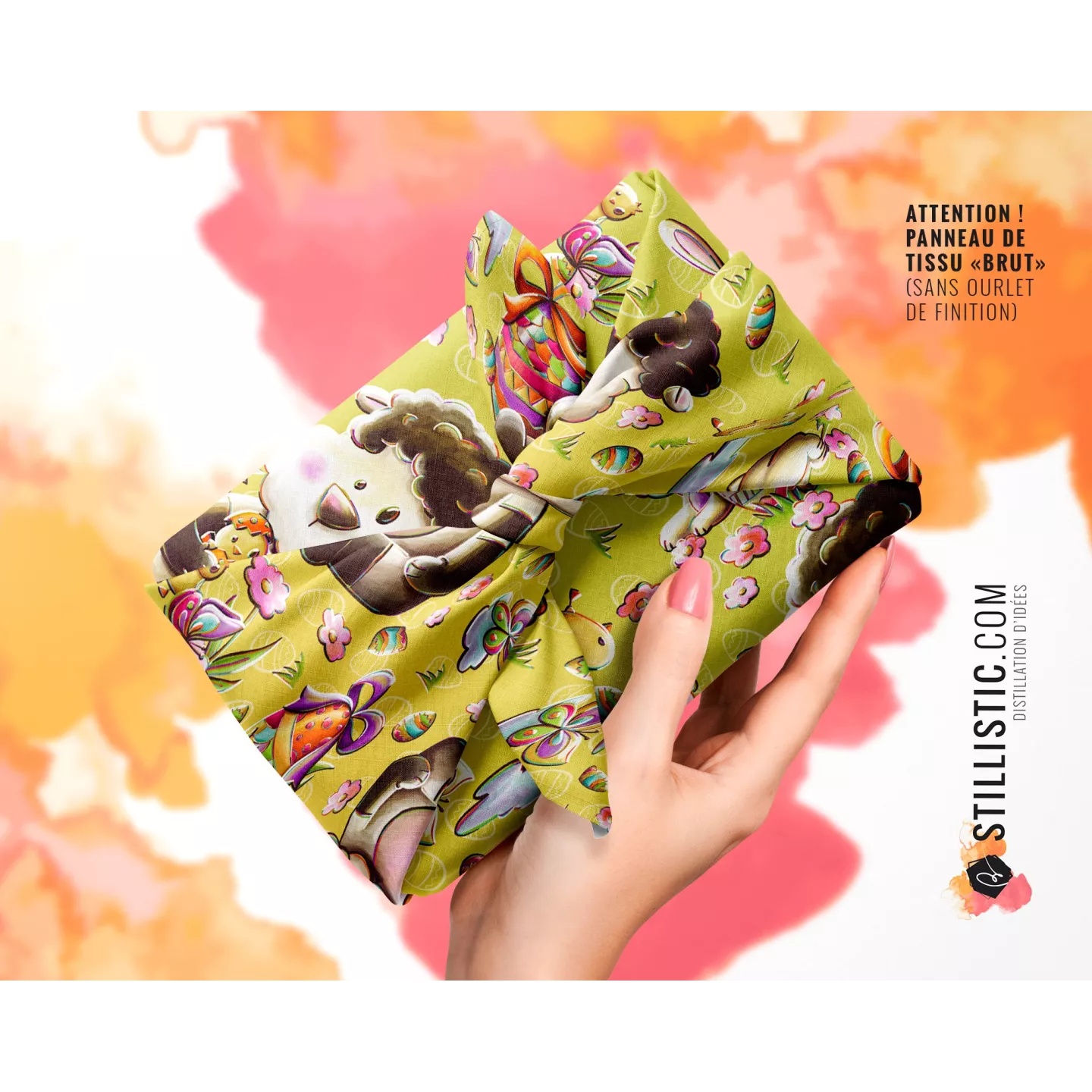 Coupon Furoshiki Agneau Pâques