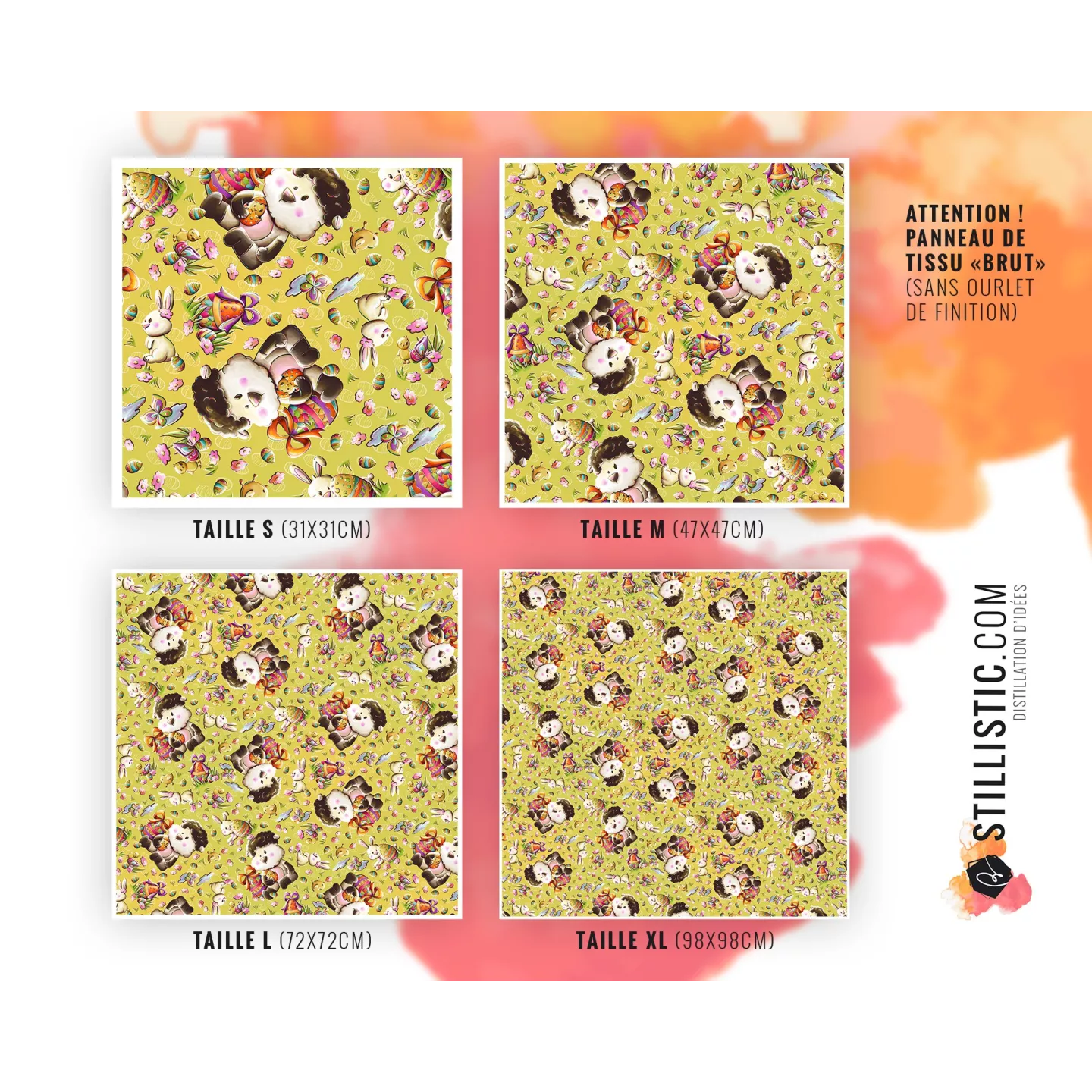 Coupon Furoshiki Agneau Pâques