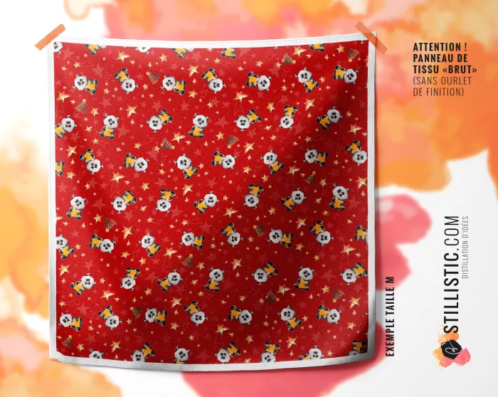 Coupon Furoshiki Panda Noël