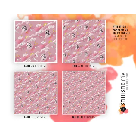 Coupon Furoshiki Tigre blanc Noël