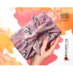 Coupon Furoshiki Tigre blanc