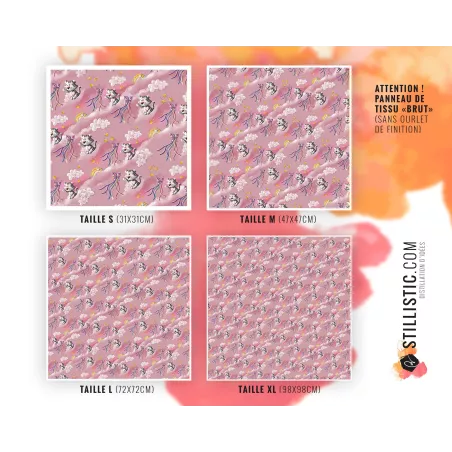 Coupon Furoshiki Tigre blanc