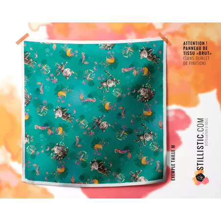 Coupon Furoshiki Singe Jungle