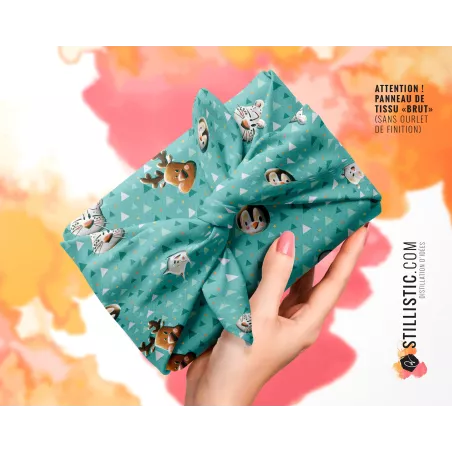 Animaux du pôle bleu glacier