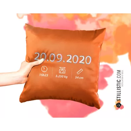 Coupon tissu Coussin de naissance Bébé Koala