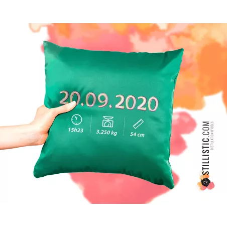 Coupon tissu Coussin de naissance Bébé Zèbre