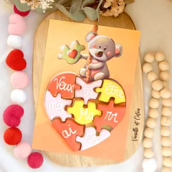 Carte Gourmande Koala [Vanille et Coton x Stillistic]