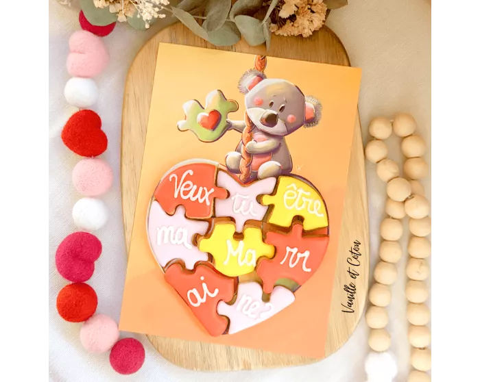 Carte Gourmande Koala [Vanille et Coton x Stillistic]