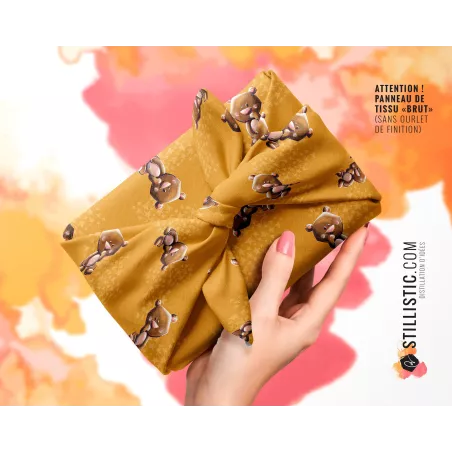 Coupon Furoshiki Bébé ours
