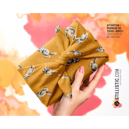 Coupon Furoshiki Bébé lapin