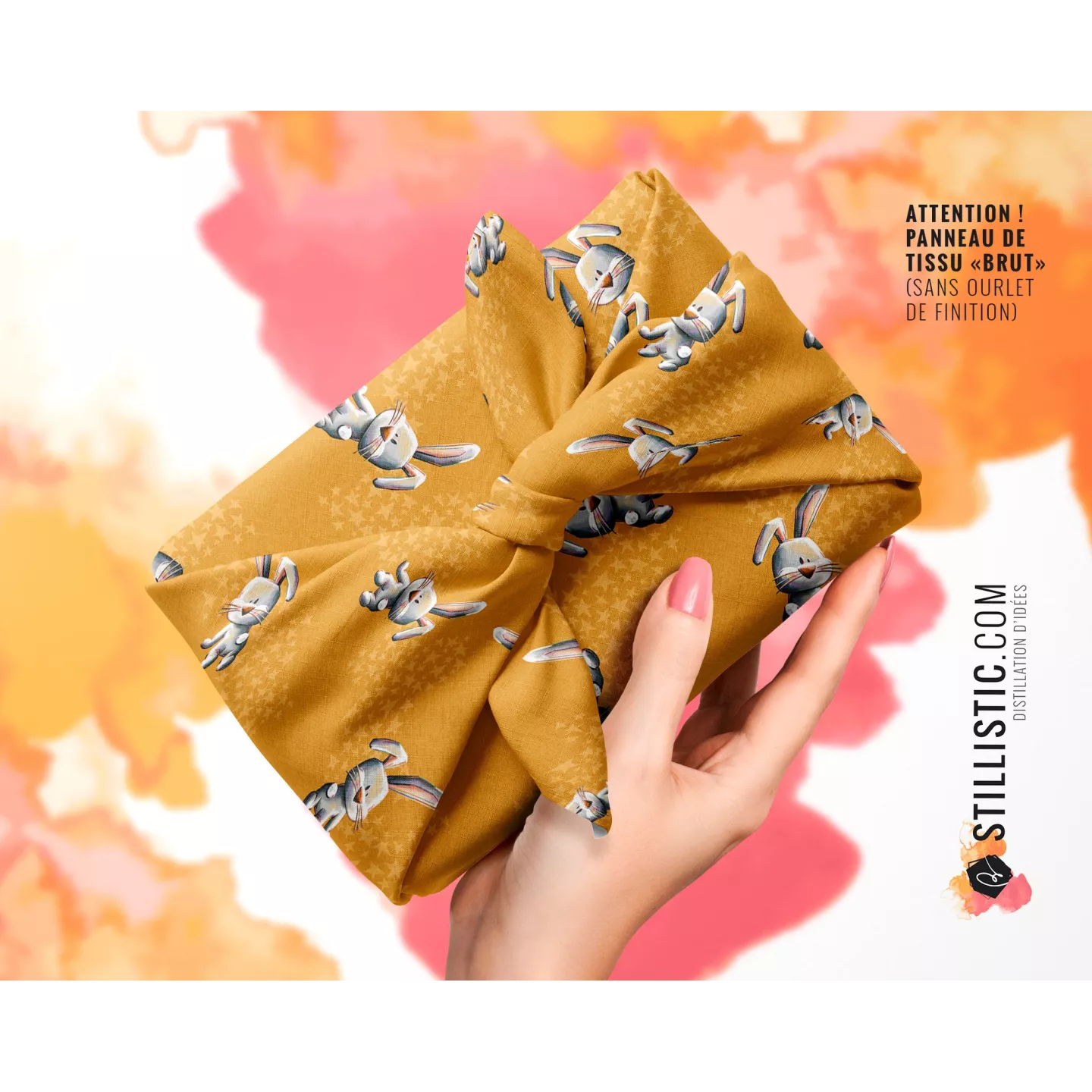 Coupon Furoshiki Bébé lapin