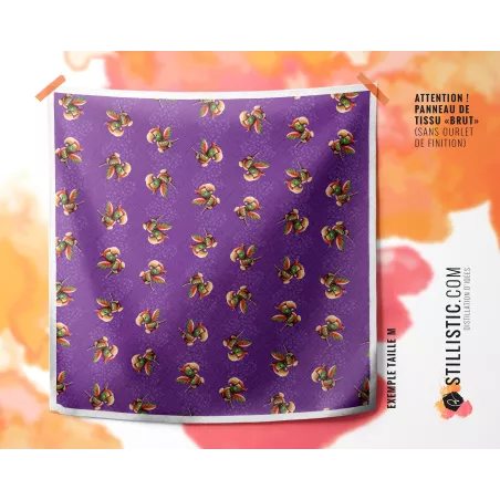 Coupon Furoshiki Bébé perroquet