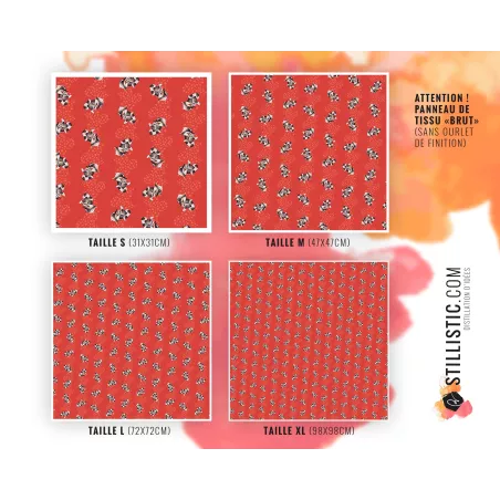 Coupon Furoshiki Bébé raton-laveur