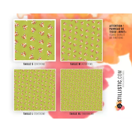 Coupon Furoshiki Bébé renard