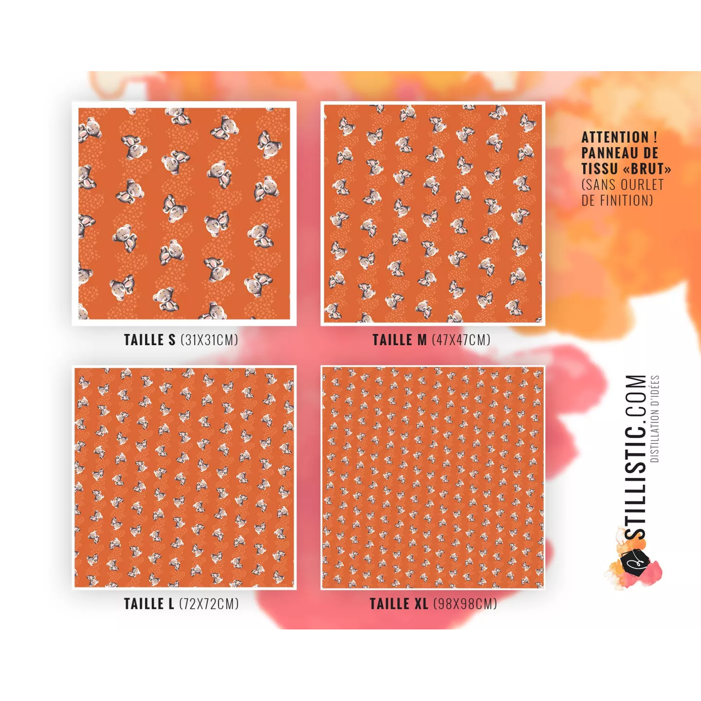 Coupon Furoshiki Bébé koala