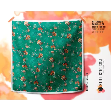 Coupon Furoshiki Yoga Panda Roux