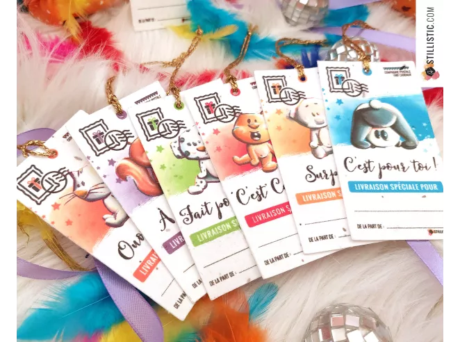 Etiquettes cadeaux toutes occasions à planter (éco-responsable)