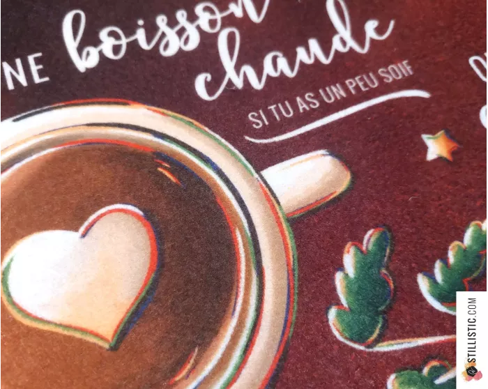 Set de table du Père Noël Classique en Feutrine épaisse