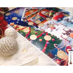 Calendrier de l'Avent à gratter Les Souris de Noël