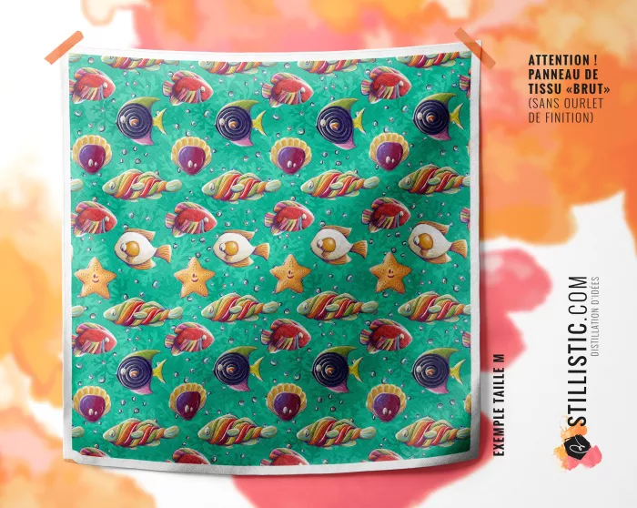Coupon Furoshiki Poissons bonbons