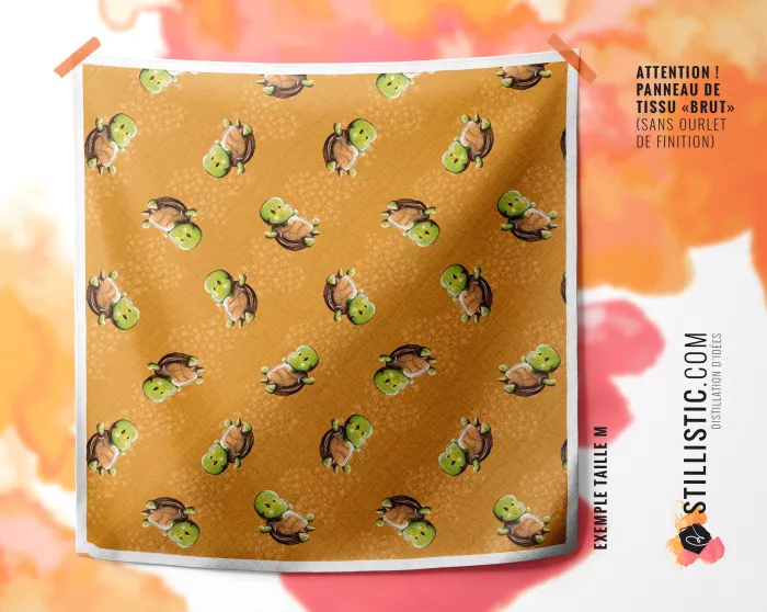 Coupon Furoshiki bébé tortue