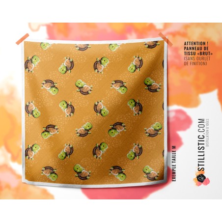Coupon Furoshiki bébé tortue