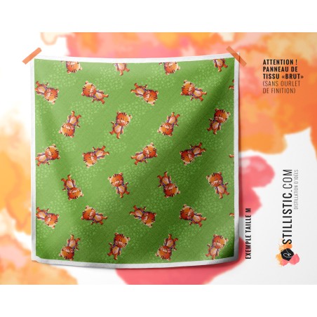 Coupon Furoshiki bébé tigre