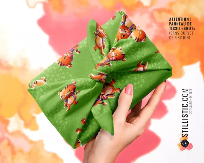 Coupon Furoshiki bébé tigre