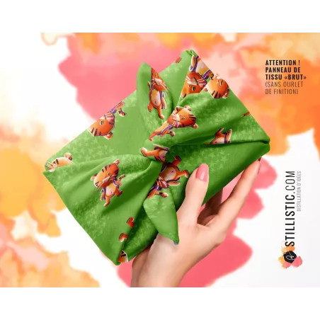 Coupon Furoshiki bébé tigre