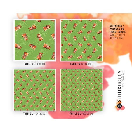 Coupon Furoshiki bébé tigre