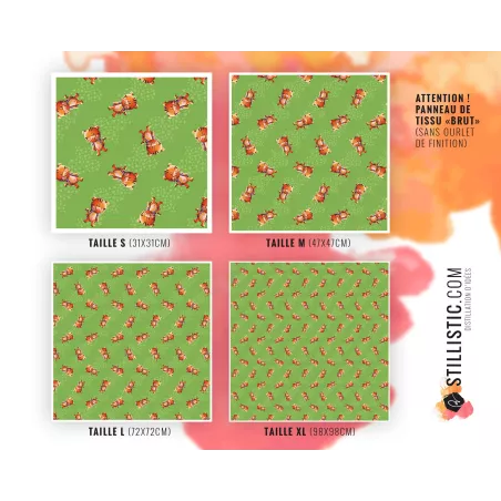 Coupon Furoshiki bébé tigre