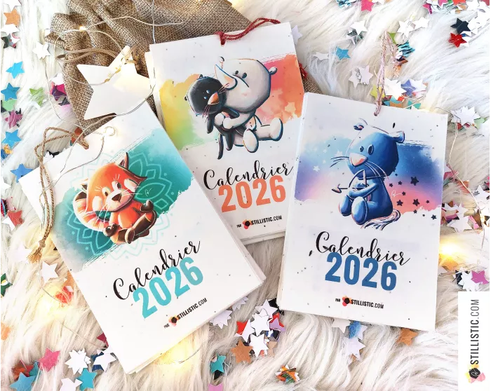 Calendrier 2026 à planter animaux éco-responsable