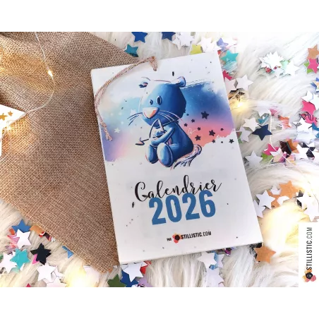 Calendrier 2026 à planter astrologie éco-responsable