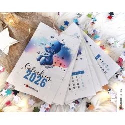 Calendrier 2026 à planter astrologie éco-responsable