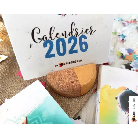 Calendrier 2026 à planter astrologie éco-responsable
