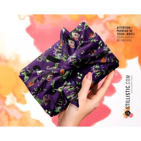 Coupon Furoshiki Bal masqué d'Halloween