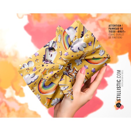 Coupon Furoshiki Licorne toboggan