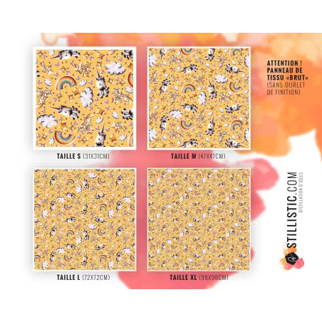 Coupon Furoshiki Licorne toboggan