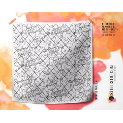 Coupon coloriable Teckels Noël