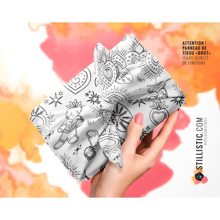 Coupon coloriable Ex-Voto Pain d'épices Noël