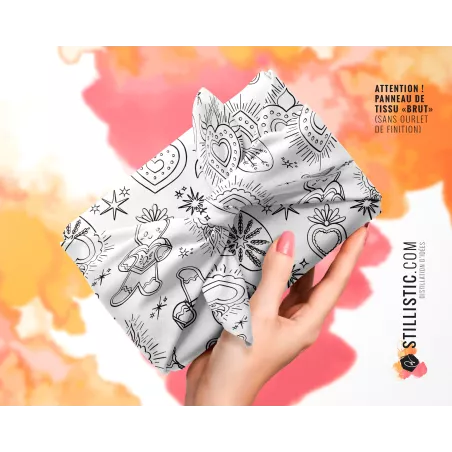 Coupon coloriable Ex-Voto Pain d'épices Noël