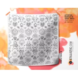 Coupon coloriable Ex-Voto Pain d'épices Noël