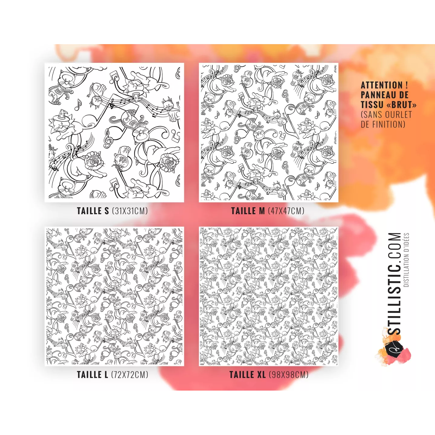 Coupon coloriable Bal Masqué Halloween