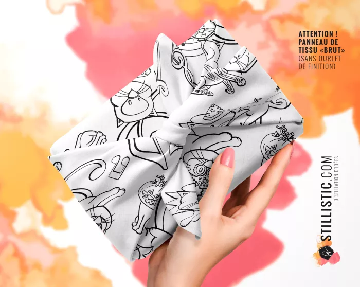 Coupon coloriable Bal Masqué Halloween