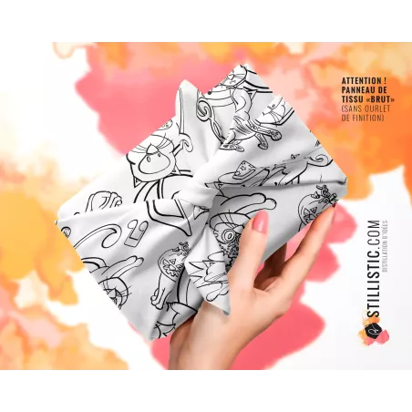 Coupon coloriable Bal Masqué Halloween