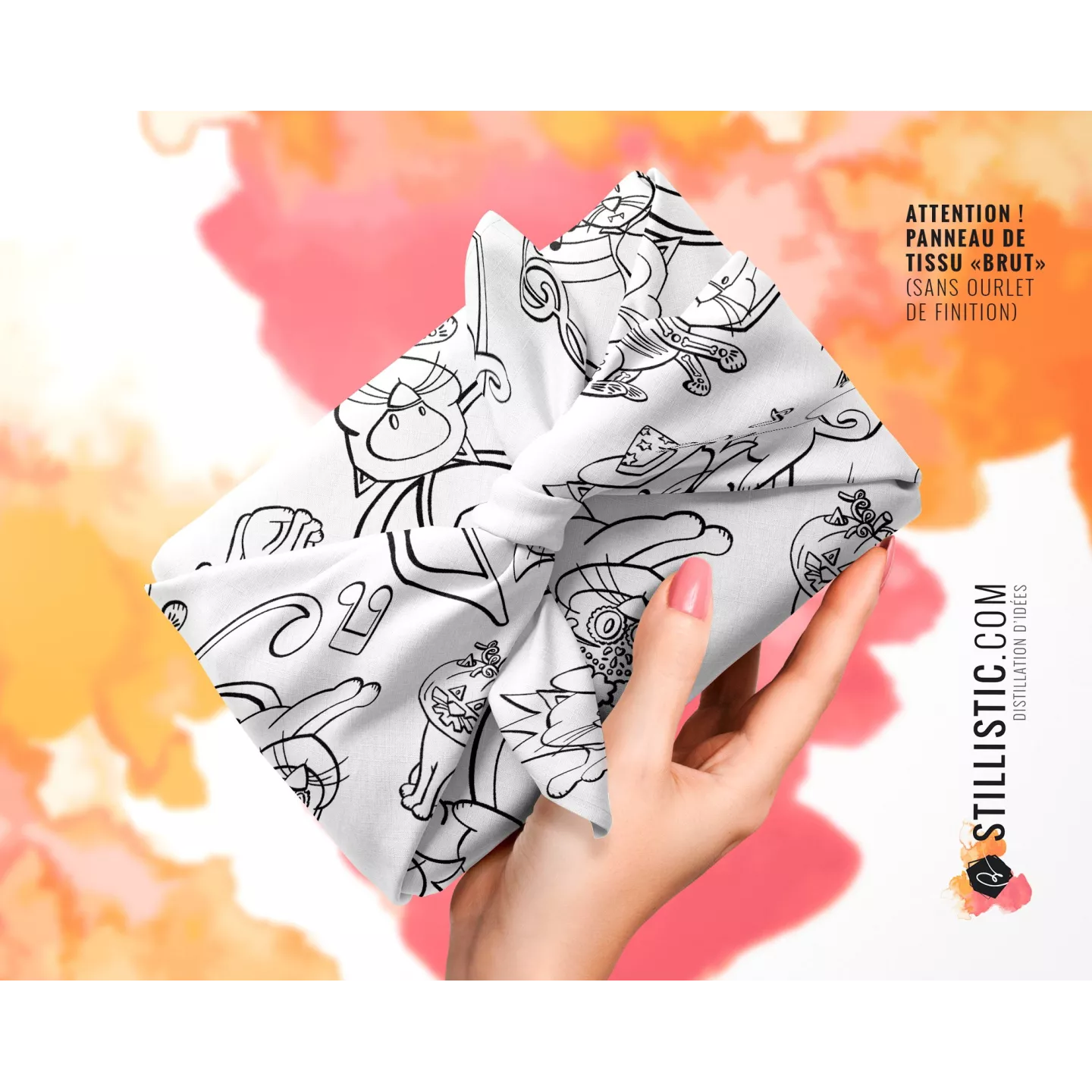 Coupon coloriable Bal Masqué Halloween