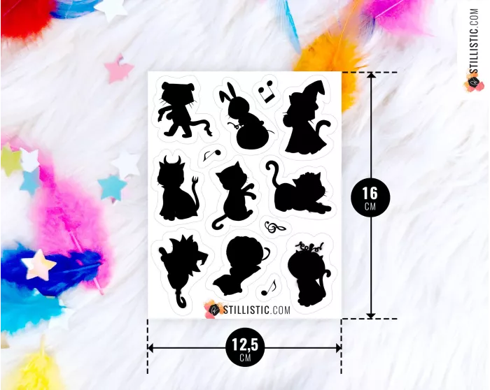 Stickers coloriables Halloween